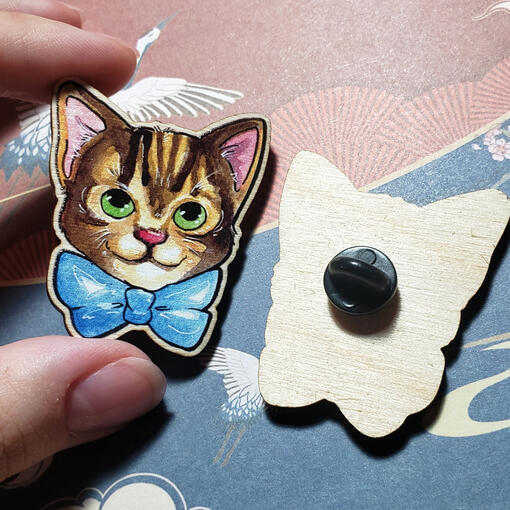 Custom Wooden Pins